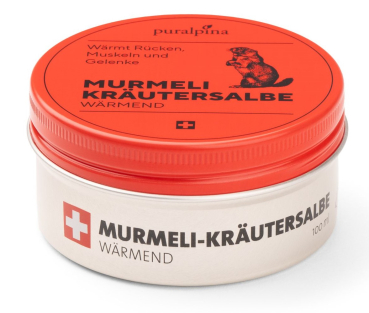 Puralpina Murmeli Kräutersalbe wärmend 100 ml